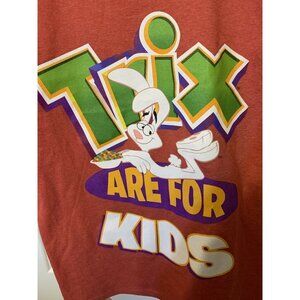 New TRIX ARE FOR KIDS Graphic Tee Shirt - Size XL 14-16 red NWT‎